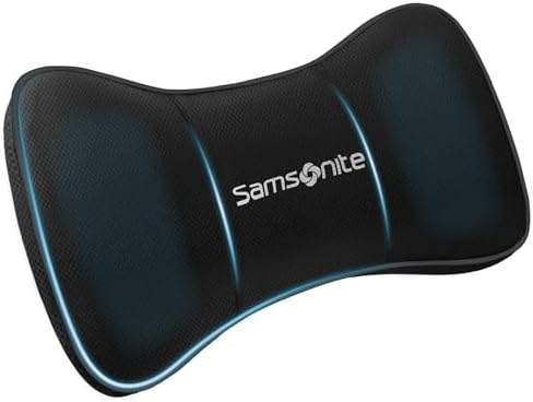 SAMSONITE Car Neck Pillow – Memory Foam Car Seat Headrest Cushion, Ergonomic by Unknown