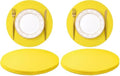 SHACOS 100 pcs Round Paper Placemats Disposable 13 inch Colored Paper by SHACOS