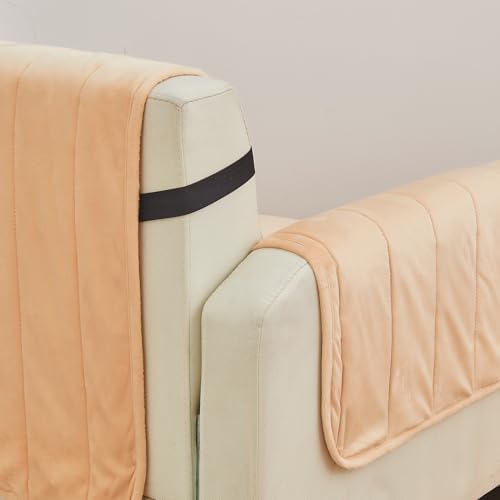Great Bay Home Velvet Recliner Cover - Image 2