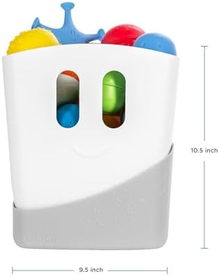 Ubbi Baby Bath Time Essential Gift Set, Includes Drying Bin and 11 Bath Toys - Image 6