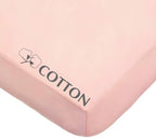 American Baby Company Cotton Fitted Crib Sheet 52x28" - Image 2