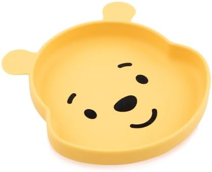 Bumkins Disney Toddler and Baby Suction Plate, Silicone Grip Dish, Baby Led by Bumkins