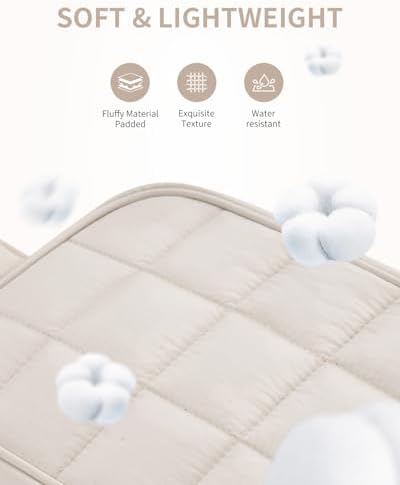 Narwey Quilted Travel Toiletry Bag - Image 2
