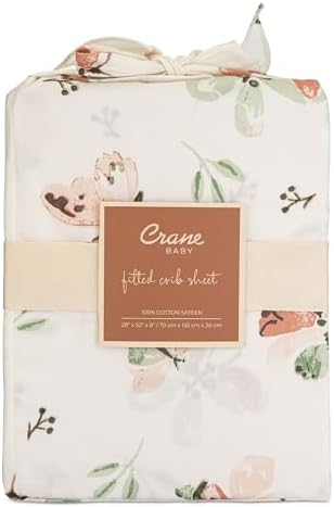 Crane Baby Crib Sheet - Image 7