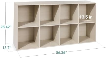 Best Choice Products 8-Cube Storage Organizer, 13.5in Shelf Opening, Display - Image 2