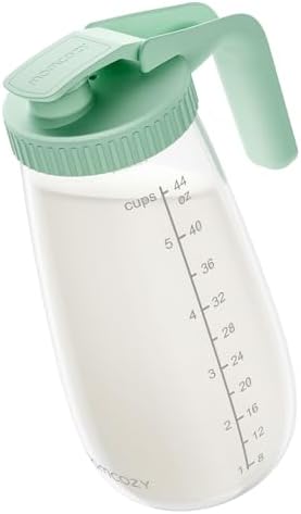 Momcozy Breast Milk Pitcher, Glass Storage Container Wide Mouth, 48oz 1pc by Momcozy