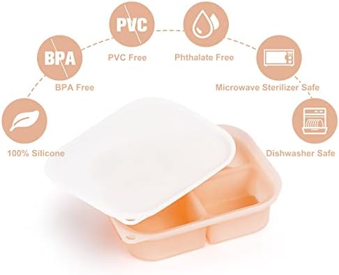 haakaa Silicone Baby Food Freezer Tray - Image 4