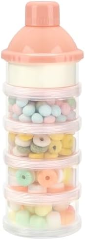 Accmor Formula Dispenser On The Go, 5 Compartments Stackable Formula Container - Image 4