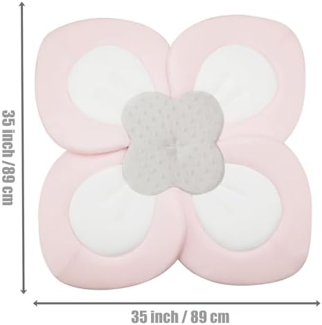 PandaEar Baby Bath Pad for Infant Newborn | Soft Flower Petals for Sink Bathtub - Image 4