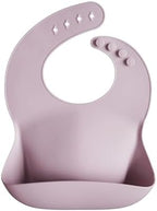 mushie Silicone Baby Bib | Adjustable Fit Waterproof Bibs by mushie