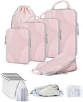 Bagsmart Compression Packing Cubes, Travel Bag Cruise Ship Essentials by BAGSMART