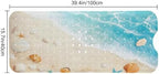 LNOND Summer Beach Bathtub Mat Non Slip, 40 X 16 Inch Tub Mat - Image 2
