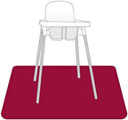BapronBaby Minimalist Cranberry Waterproof Splash Mat Catch All Floor Cover - Image 3