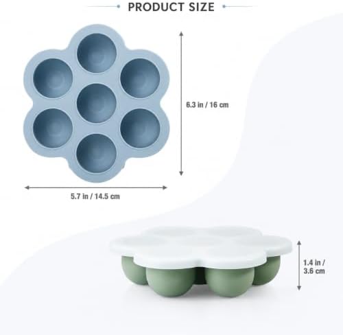 PandaEar 3 Pack Baby Food Freezer Tray - Image 6