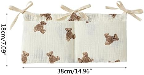 Baby Bedside Hanging Bag Portable Diaper Storage Bottle Organization Hanging - Image 2