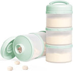 Termichy Stackable Formula Dispenser Portable: Milk Powder Container to go by Termichy