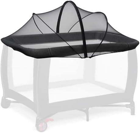 Mosquito Net for Pack n Play, Pack and Play Cover by Cheermomo