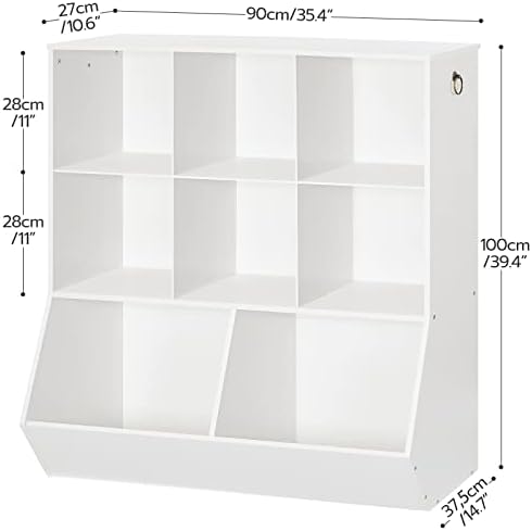 HOOBRO Kids Bookshelf, Toy Storage Organzier - Image 3