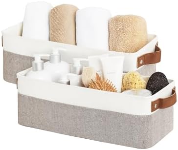 StorageWorks Narrow Storage Bins, Small Baskets by StorageWorks
