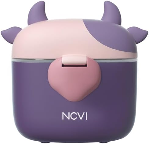 NCVI Baby Formula Dispenser On The Go, Formula Container To Go by NCVI