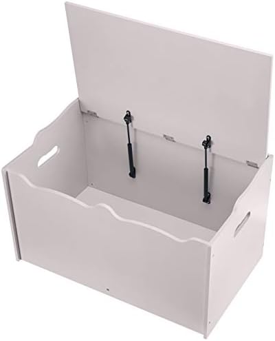 Amazon Basics Kids Wooden Toy Storage Chest - Image 4