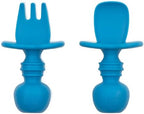 Bumkins Baby Utensils Set, Chewtensils Silicone Spoons by Bumkins