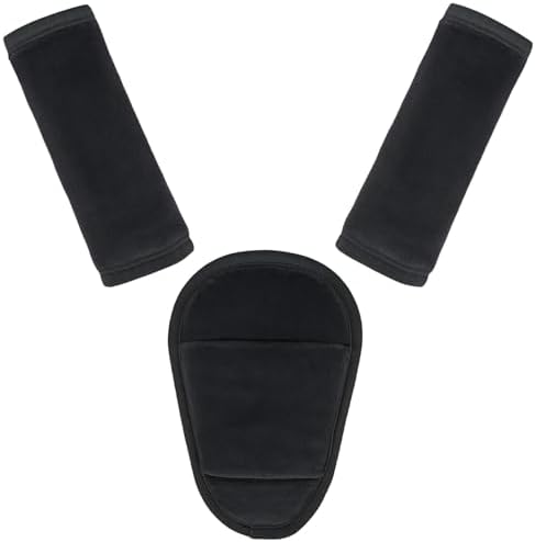 3 Pcs Stroller Straps Pads, Soft Breathable Fabric by AZAMIA