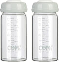 COMI Wide Neck Glass Breastmilk Collection n Storage Bottle, 8oz by COMI