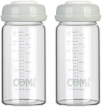 COMI Wide Neck Glass Breastmilk Collection n Storage Bottle, 8oz by COMI