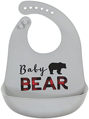 Little Treasure Unisex BabySilicone Bibs - Image 3