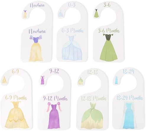 Princess Nursery Closet Dividers, Princess Baby Shower, Girl Closet Organizer - Image 5