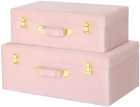 HofferRuffer Velvet Storage Trunks by HofferRuffer