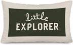 Boys Room Camping Decor Camp 12x20 Pillow Cover by Unknown