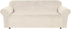H.VERSAILTEX Stretch Velvet Sofa Covers by HVERSAILTEX