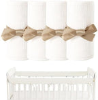 4Pcs Cot Rail Protector, Adjustable Strap Cot Rail Cover - Image 5