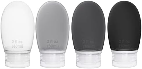 Silicone Travel Bottles for Toiletries TSA Approved Travel Size Containers Set by imuviy