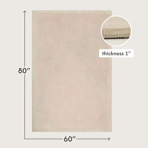 Hakuna Matte CloudSoft Mat for Floor 60" x 80" Beige - Image 3