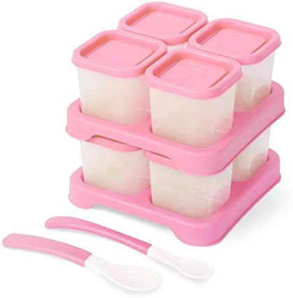 Matyz 8-Pack Baby Food Storage Containers Freezer Safe BPA Free by Matyz