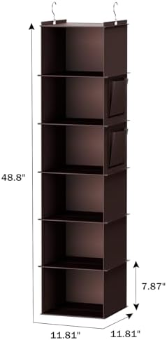 YOUDENOVA Hanging Closet Organizer and Storage - Image 3