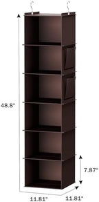 YOUDENOVA Hanging Closet Organizer and Storage - Image 3