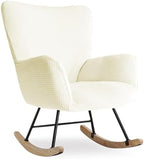 Nursery Rocking Chair Cover Stretch Glider Chair Covers Jacquard Modern Reading by Unknown