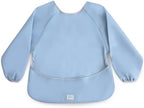 mushie Long Sleeve Baby Bib | Water Resistant Adjustable Fit by mushie