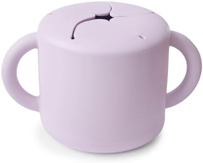 mushie Silicone Snack Cup | Spill Proof Food Container by mushie