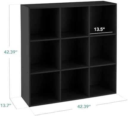 Best Choice Products 9-Cube Storage Organizer, 13.5in Shelf Opening, Display - Image 2
