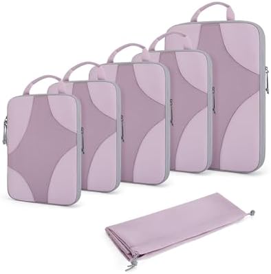 Bagsmart Compression Packing Cubes, Travel Bag Cruise Ship Essentials by BAGSMART
