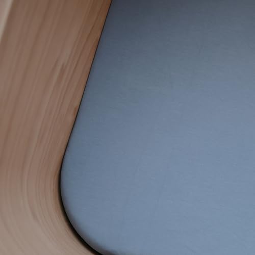 mushie Stretchy & Soft Crib Sheet | Fitted 28" x 52" - Image 5