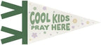 Christian Nursery Playroom Decor Cool Kids Pennant Banner Flags by Unknown
