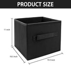 EBIGIC storage bins collapsible storage bins，cube storage organizer （Pack of 3） - Image 2