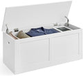 VASAGLE Storage Chest with 2 Safety Hinges, 15.7 x 39.4 x 18.3 Inches by Unknown