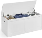 VASAGLE Storage Chest with 2 Safety Hinges, 15.7 x 39.4 x 18.3 Inches by Unknown